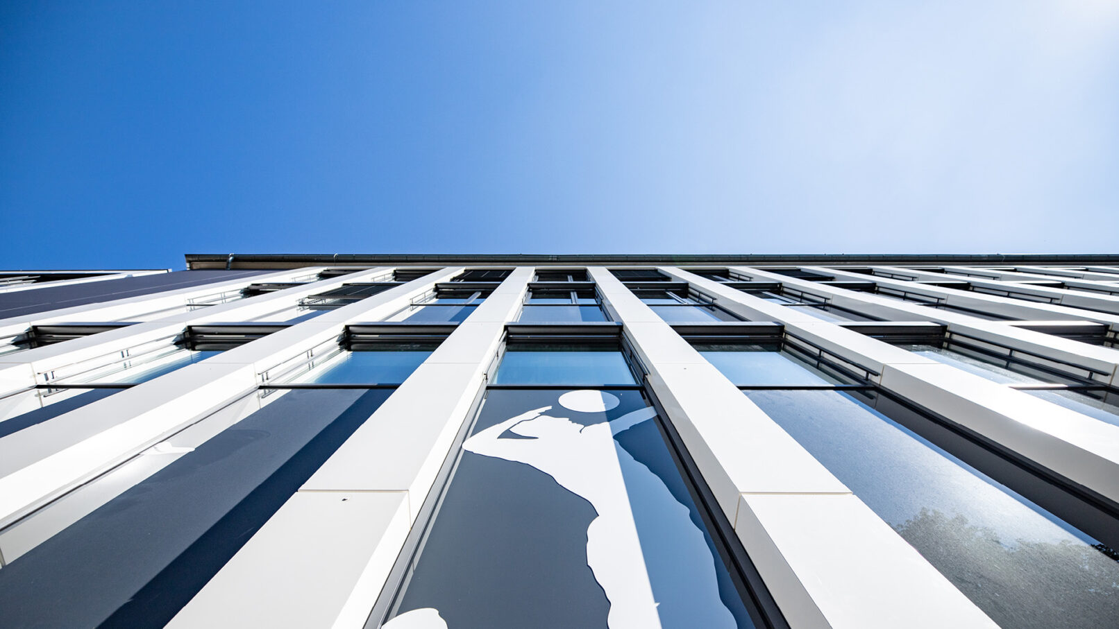 Fassadendetail Sporthalle Goethe Schule Koblenz